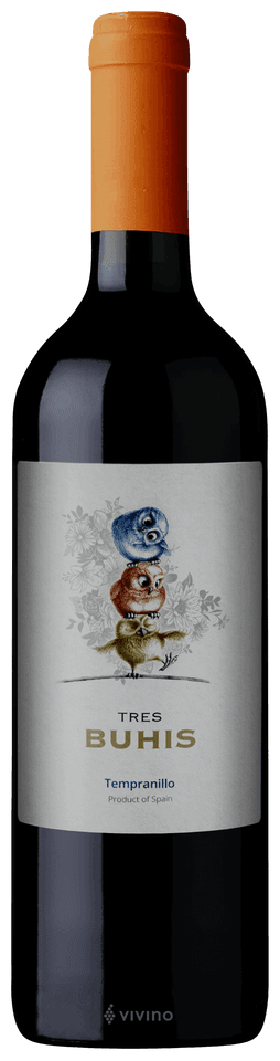 Tres Buhis Tempranillo 750 ML