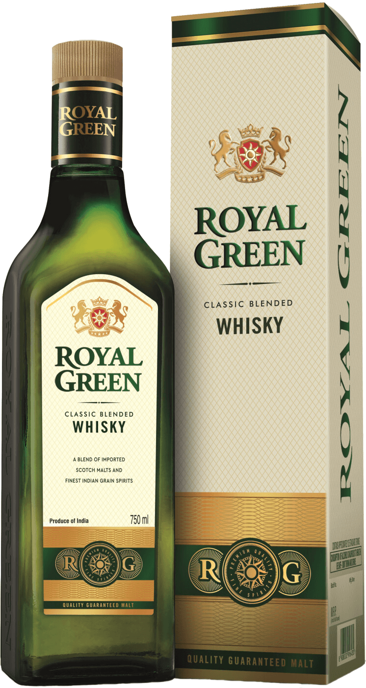 Royal Green Classic Blend Whisky 750 ML