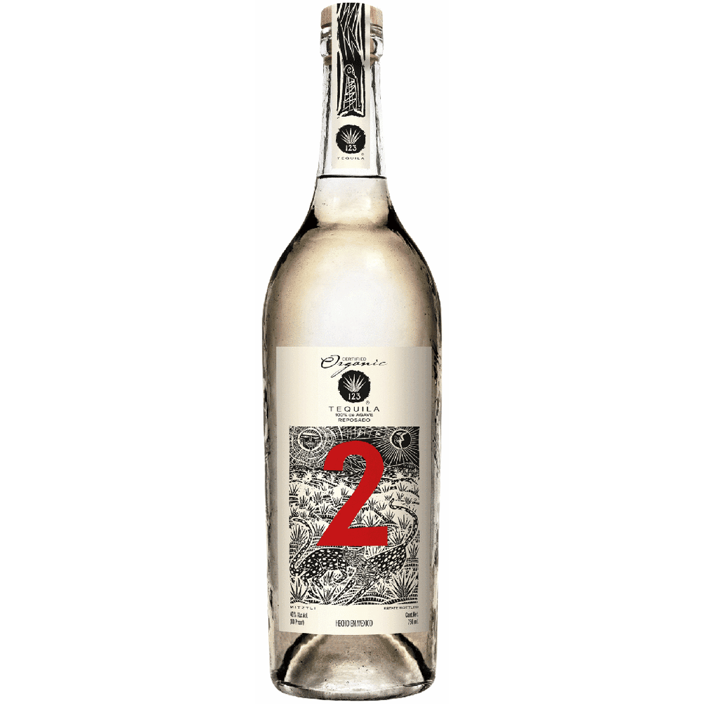 123 Organic Tequila Reposado 750 ML
